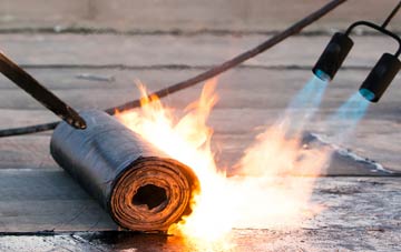 Baltasound asphalt flat roofing repairs