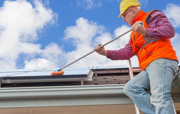 Baltasound soft wash roof cleaning
